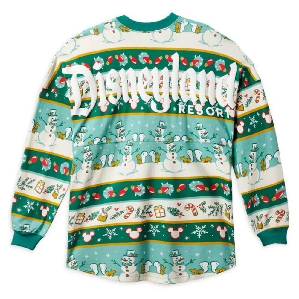 2022 DISNEY Spirit Jersey Adults - DISNEYLAND HOLIDAY CHRISTMAS UGLY SWEATER siz